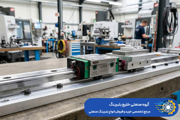 اجزای اصلی لینیر گاید (Linear Guide) یا ریل و واگن خطی