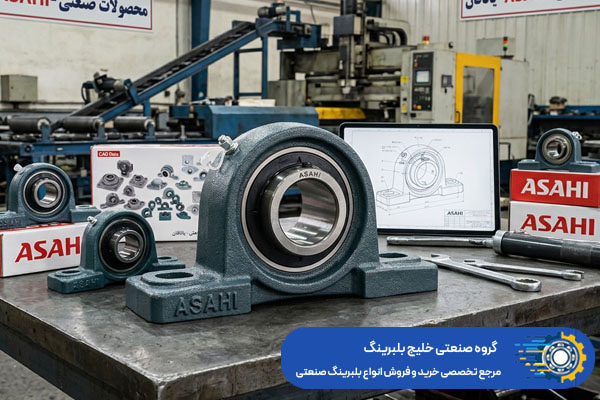 خرید یاتاقان ASAHI اصل از خلیج بلبرینگ